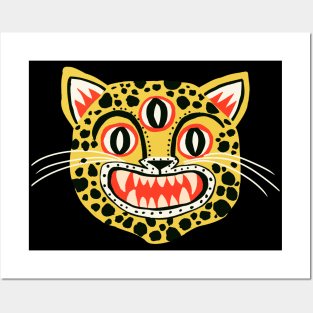 Aztecs leopard Posters and Art